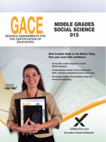 GACE Middle Grades Social Science 015 1642390372 Book Cover