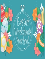 Easter Worksheets Preschool: Fun & educational activities, Coloring for Toddlers, Coloring Pages Easter Card, I Spy easter, Easter Hidden Puzzles, B08WKB9BLD Book Cover