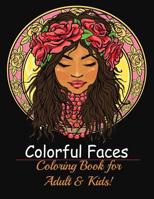 Fine Faces : Coloring Book for Adult and Kids! 1950772594 Book Cover