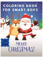 Merry Christmas Coloring Book for Smart Boys 0106369385 Book Cover