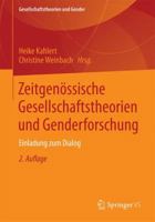 Zeitgenossische Gesellschaftstheorien Und Genderforschung: Einladung Zum Dialog 3531199366 Book Cover