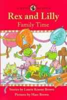 Rex and Lilly Family Time: A Dino Easy Reader 0316111090 Book Cover