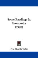 Some Readings in Economics 0469739215 Book Cover