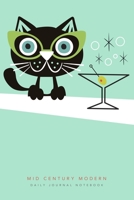 Mid Century Modern | Daily Journal Notebook: 6" X 9" Notebook | 120 Blank Lined Pages 1695790839 Book Cover