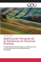 Notificaci�n Personal de la Sentencia en Diversos Eventos 6203585998 Book Cover