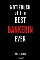Notizbuch f�r Banker / Bankerin: Originelle Geschenk-Idee [120 Seiten kariertes blanko Papier] 1695315405 Book Cover