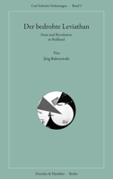 Der Bedrohte Leviathan: Staat Und Revolution in Russland 3428182278 Book Cover