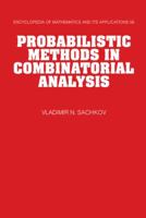 Probabilistic Methods in Combinatorial Analysis 0521172772 Book Cover