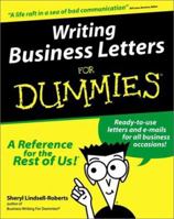 Writing Business Letters for Dummies 0764552074 Book Cover