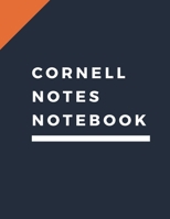 Cornell Notes Notebook: Cornell Note Paper Notebook With College Ruled Medium Lined. Great For Taking Notes 1697817955 Book Cover