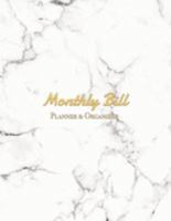 Monthly Bill Planner&Organizer: Expense Finance Budget book By A Year & Daily calendar Bill Budgeting And Organizer Tracker Workbook journals Business ... at home. size 8.5"x11" with 140 pages 1691443468 Book Cover