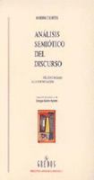 Analisis semiotico discurso (del enuncia 8424918142 Book Cover