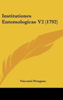 Institutiones Entomologicae V2 (1792) 143710472X Book Cover