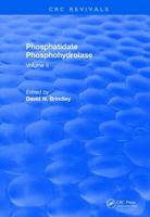 Phosphatidate Phosphohydrolase (1988): Volume II 1138505781 Book Cover