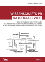 Wissenschafts-PR im (Social) Web: Eine Studie zur Bedeutung von Onlinekommunikation für die Kommunikatoren außeruniversitärer Forschungseinrichtungen 3944331850 Book Cover