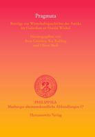 Pragmata: Beitrage Zur Wirtschaftsgeschichte Der Antike Im Gedenken an Harald Winkel 3447055367 Book Cover