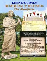 Democracy Defined: The Manifesto 1902848241 Book Cover