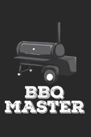 BBQ Notizbuch: BBQ Grillen Notizbuch für Liebhaber / Notizheft / Notizblock A5 (6x9in) Dotted Notebook / Punkteraster / 120 gepunktete Seiten (German Edition) 1671309022 Book Cover