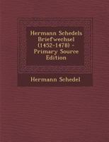 Hermann Schedels Briefwechsel (1452-1478) 1017966869 Book Cover