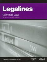 Legalines on Criminal Law, 8th, Keyed to Kadish 0314200096 Book Cover