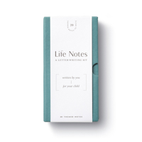 Life Notes: A Letter-Writing Kit: Written by You for Your Child 1970147296 Book Cover