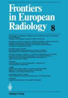 Frontiers in European Radiology 3642773710 Book Cover