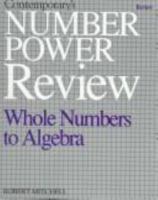 Contemporary's Number Power Review: Whole Numbers to Algebra 0809238055 Book Cover