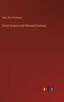 Social Science and National Economy 3385240220 Book Cover