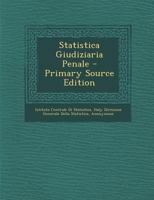 Statistica Giudiziaria Penale... 102143289X Book Cover