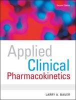 Applied Clinical Pharmacokinetics 0071476288 Book Cover