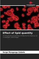 Effect of lipid quantity: On the growth of juveniles of Oréochromis niloticus, (L) in Kisangani, 6206229009 Book Cover