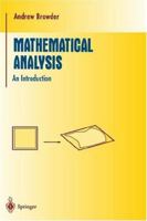 Mathematical Analysis: An Introduction (Undergraduate Texts in Mathematics) 1461268796 Book Cover