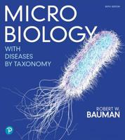 Microbiology with Diseases by Taxonomy Plus Mastering Microbiology with Pearson eText -- Access Card Package (6th Edition) 013515992X Book Cover