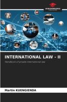 INTERNATIONAL LAW - II: Handbook of private international law 6206823407 Book Cover