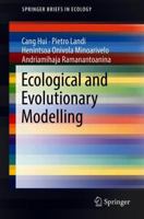 Ecological and Evolutionary Modelling 3319921495 Book Cover
