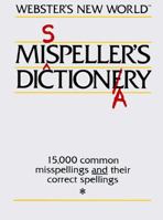 Webster's New World Misspeller's Dictionary 0028617207 Book Cover