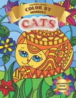 Coloring Book - Color by Numbers - Mosaic Cats: Coloring with numeric worksheets, Color by number for Adults and Children with colored pencils.Advance B085RQN8SV Book Cover