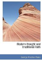 Modern Thought and Traditional Faith 1358542600 Book Cover