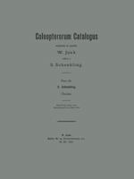 Coleopterorum Catalogus 9031904937 Book Cover
