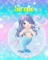 Sirene: Libro da colorare - Sirene da colorare (Italian Edition) B08JVLBY74 Book Cover