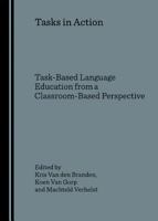 Tasks in Action: Task-Based Language Education from a Classroom-Based Perspective 1847182437 Book Cover