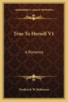 True to Herself 1241394822 Book Cover