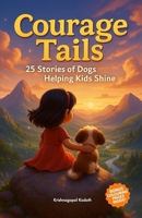 Courage Tails: 25 Stories of Dogs Helping Kids Shine: Heartwarming Tales of Bravery, Kindness, and Puppy Love for Kids Ages 5–9: Meaningful Short ... (The Brave and Kind Tails Collection) B0FRH87QMG Book Cover