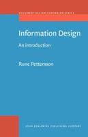 Information Design: An Introduction (Document Design Companion Series, V. 3) 9027232032 Book Cover