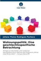 Wohnungspolitik: Eine geschlechtsspezifische Betrachtung (German Edition) 6209956963 Book Cover