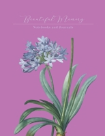 Beautiful Memory: notebooks and journals, Lined Paper, 110 Sheets (8.5x11 in) 1697071864 Book Cover