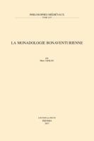 Ma Monadologie Bonaventurienne 9042935499 Book Cover