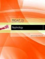 MKSAP 15 Medical Knowledge Self-assessment Program: Nephrology 1934465380 Book Cover