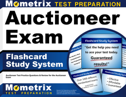 Auctioneer Exam Flashcard Study System: Auctioneer Test Practice Questions and Review for the Auctioneer Exam 1609712269 Book Cover