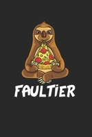 Faultier Notizbuch: Faultier Notizbuch f�r Liebhaber / Notizheft / Notizblock A5 (6x9in) Dotted Notebook / Punkteraster / 120 gepunktete Seiten 1671485602 Book Cover